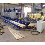 4 Head Log Sawing Machine Multiple Heads Horizontal Resaw Band Saws for sale