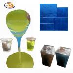 60 Shore A Liquid Polyurethane Rubber Imprint For Paving Stamping Mat for sale
