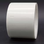 55mmx46-13mm Cable Adhesive Label 2mil White Matte Translucent Water Resistant Vinyl Cable Label for sale