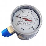100mm Gas Liquid Differential Pressure Gauge For Water Anti Corrosion for sale