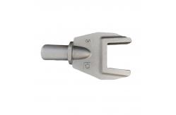 China No. 3 Fork Carbon Steel Investment Casting Parts For Mechanical Engineering supplier