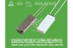 China Normally Closed / Open Thermal Protection Switch , Ballast Use Temperature Cutout Switch supplier