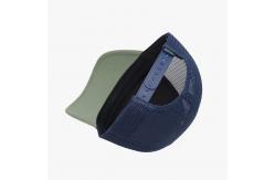 China Fashion Cotton And Polyester Mesh 6 Panel Trucker Cap Embroidered Logo supplier