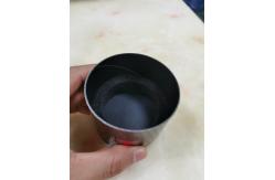 China Cylinder Cosmetics 2mm Cardboard Jar Packaging With Sponge supplier
