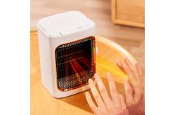China Mini Portable Electric Fan Heater 1000W Heating PTC Ceramic Heater Fan supplier