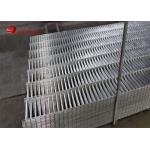 Durable Galvanized Wire Fence Panels Oxidation Resistance For Aquaculture / Building for sale
