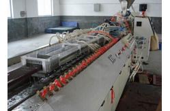 China PVC Wall Panel Making Plastic Sheet Extrusion Line With PLC Control System supplier
