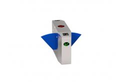 China High speed half height controlled access gates / remote control security subway turnstyle supplier