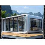 20/40ft Prefab Cabin Houses Garden Living Container Homes Apple Cabin for sale