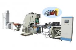China Full Automatic Ring Lid Bottom Cap Making Machine supplier