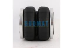 China 2S70-13F Suspension Air Spring Double Convoluted Air Shocks With Open Flange supplier