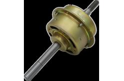 China Metal Sheet Housing 12 Volt Air Vent BLDC Motor W7020 supplier