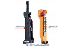 China telecontrol 6 double speed pushbuttons F24-6D EOT crane remote controller transmitter enclosure supplier