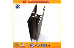 China Custom Wood Finished Aluminium Profiles For Windows And Doors supplier