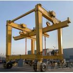 Long Hook Electric Rubber Tyred Container Gantry Crane 10t To 100t  With Cab for sale