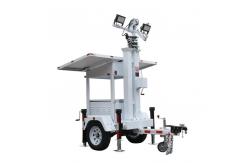 China Solar Security Camera Trailer Mobile Surveillance Trailer For Public Security supplier