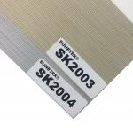 Sunetex Zebra Curtain Material Motorized Blinds Fabric 50*75mm for sale