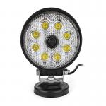 10V - 36V LED Work Light 27W Round Work Lights With HD Camera for sale