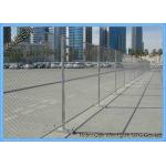 Movable PVC Coated 6ftx10FT Temporary Fencing For Construction Site for sale
