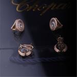 Chopard HAPPY SPIRIT EARRINGS in ETHICAL ROSE GOLD ETHICAL WHITE GOLD with DIAMONDS for sale