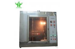 China ASTM D1230 Horizontal Vertical Flammability Tester for Burning Combustibility supplier