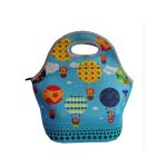2-5 Mm Neoprene Cooler Bag SBR Picnic Insulated Bag Reusable Kids Lunch Tote for sale