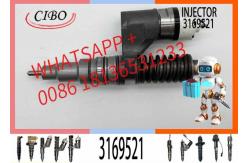 China Diesel Fuel Injector 3169521 8113837 for D12A D12C D12D Engine supplier