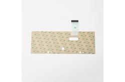 China Customized Backlit Membrane Switch Panel DC 12V With Silk Screen Printing supplier