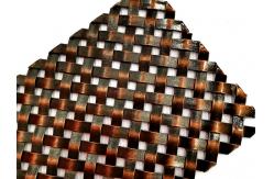 China Copper Plated Architectural Wire Mesh Stainless Steel 304 For Cabinets supplier