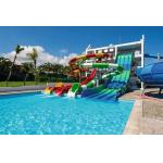3 Person 18.5Kw Fiberglass Water Slide For Aqua Amusement Water Park for sale