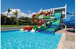 China 1 Person Water Park Slide Fun Swimming Pool Playground Games Rides supplier