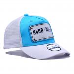 Unisex 5 Panel Trucker Cap Cotton Trucker Hats Pre Curved Visor Sweatband