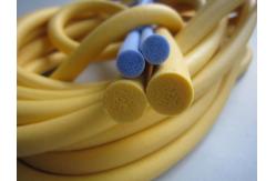 China Closed Cell Silicone Foam Strip Food Grade Silicone Foam Insulation Strips supplier