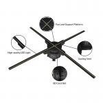 85cm 3D Hologram Fan Display Advertising Player LED Projector  3D Fans