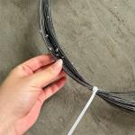 Low Drone Capture Net Woven Into Rings Invisible Garland Metal Wire Anti Tank for Ukraine Folded Dimension Width 600mm for sale