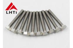 China Titanium Alloy Hex Head Bolts Screw Gr5 M5 M6 M8 Low Magnetic Permeability supplier