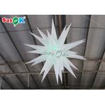 White Hanging Stars 1.5m Inflatable Lighting Decoration