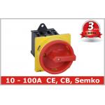 Semko Communication 5 Pole Rotary Isolator Switch DIN Rail , CE Rohs for sale