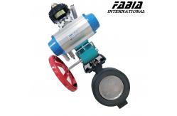China Pneumatic Control  Butterfly Valve Clamp End supplier