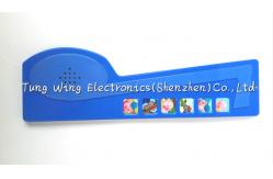 China Note Shaped 6 Button Animal Sounds Book , Indoor noisy farm sound book supplier