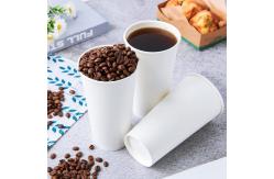 China Double Wall Custom Takeaway Coffee Cups , Non Smell Eco Friendly Paper Cups supplier
