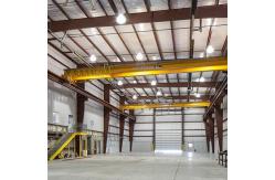 China Portal Frame Steel Structure Warehouse , Prefabricated Metal Warehouse Buildings supplier