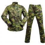 Army Modern Military Uniform All Black Camouflage Tactical Combat Suit Men for sale