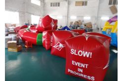 China Water Triathlons Advertising Inflatable Promoting Buoy For Ocean Or Lake supplier