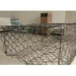 Easy Collapsible Pvc Coated Hexagonal Gabion Basket For Water And Soil Protection for sale