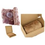 250m Honeycomb Paper Bubble Wrap 1.5inch Core Hive Paper Wrapping Rolls for sale