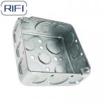 52151-1/2&3/4 Electrical Conduit Pipe Metal Junction Square Boxes 4x4 With Screw for sale