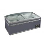 Commercial Glass Combine Island Freezer R290 High Efficiency for sale