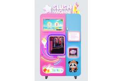 China High Capacity Commercial Slush Frozen Drink Fruit Smoothie Vending Machine Granita Maker supplier