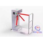 Semi Automatic Entrance Barrier Gate SS304 Drop Arm 60cm Tripod Barrier Gate for sale